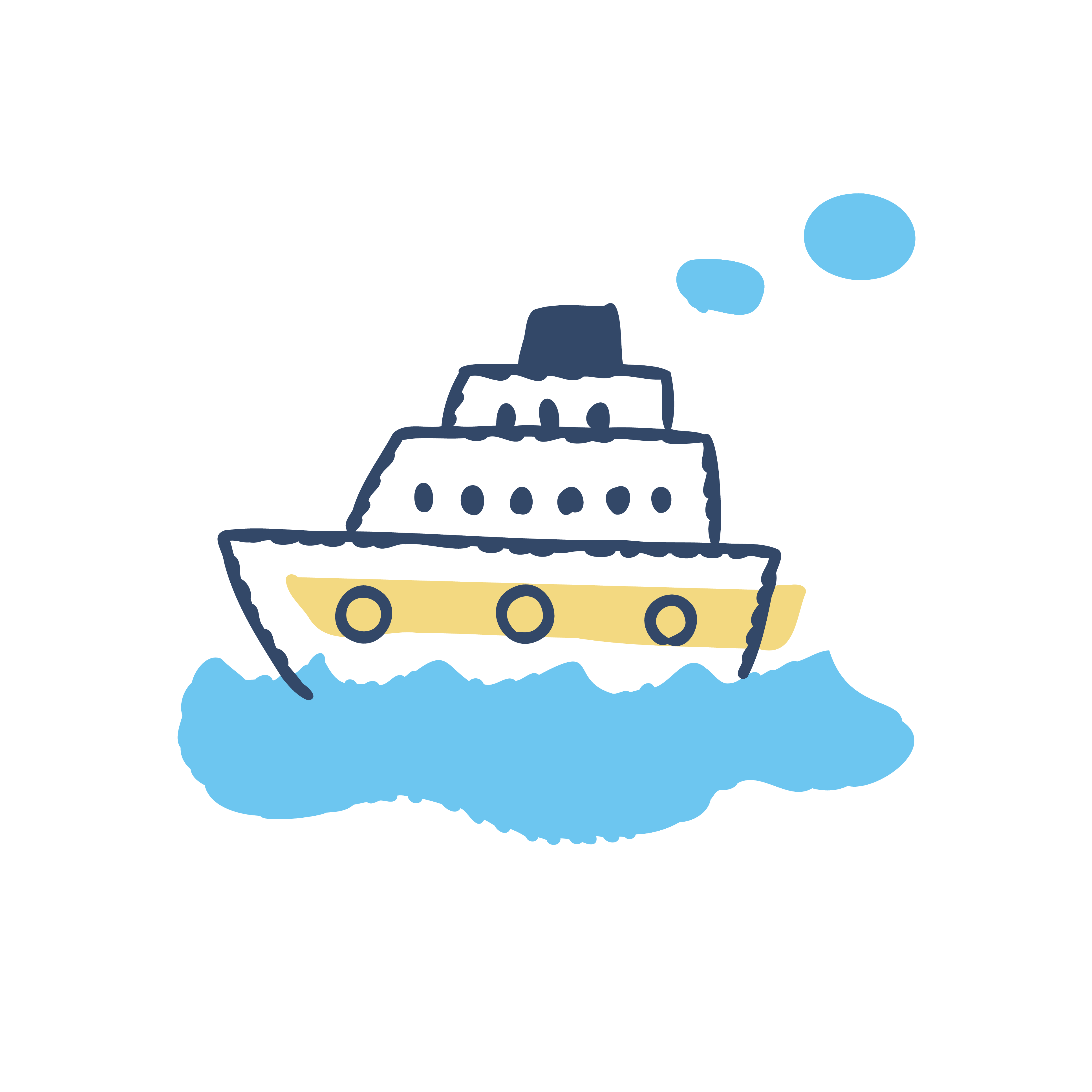 船のイラスト